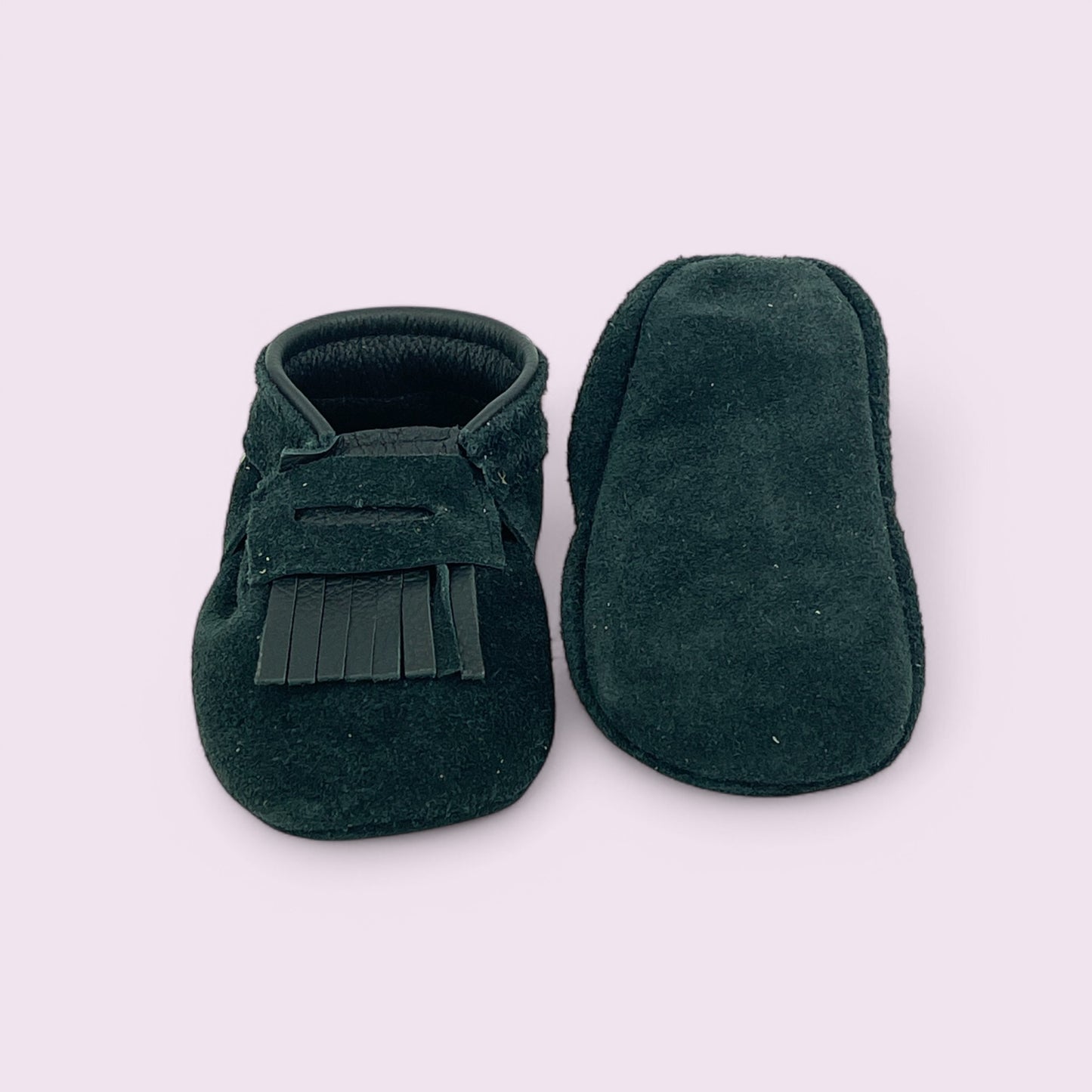 Baby Krabbelschuhe aus Leder