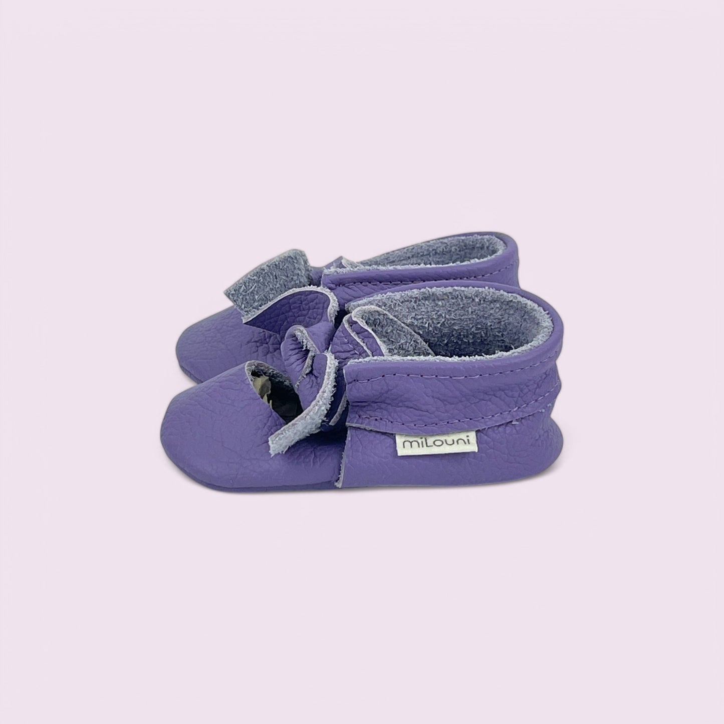 Baby Krabbelschuhe aus Leder