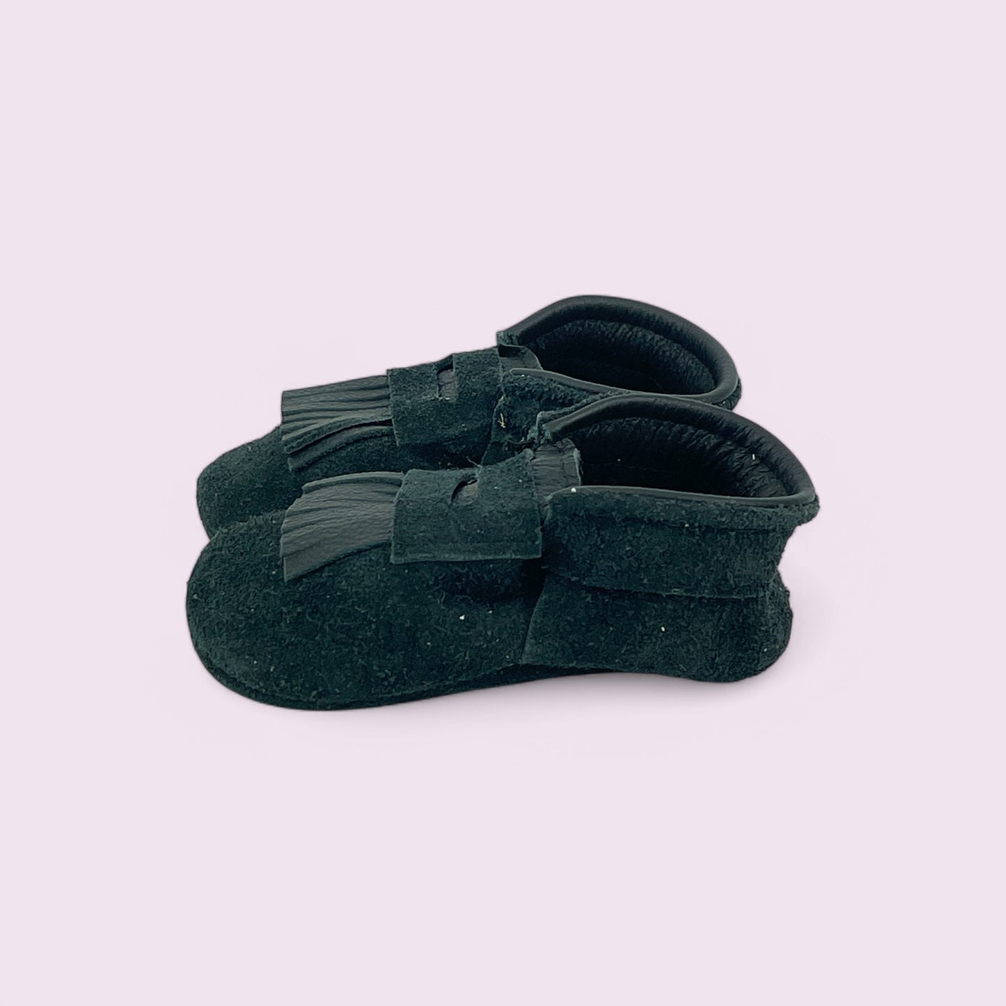 Baby Krabbelschuhe aus Leder