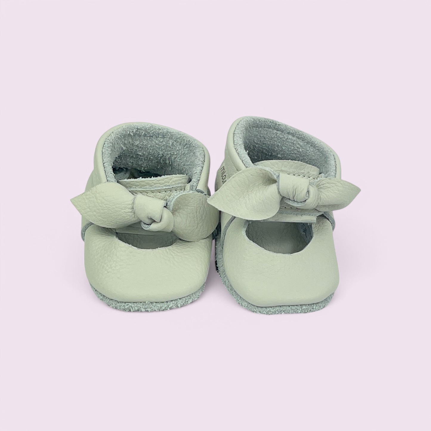 Baby Krabbelschuhe aus Leder