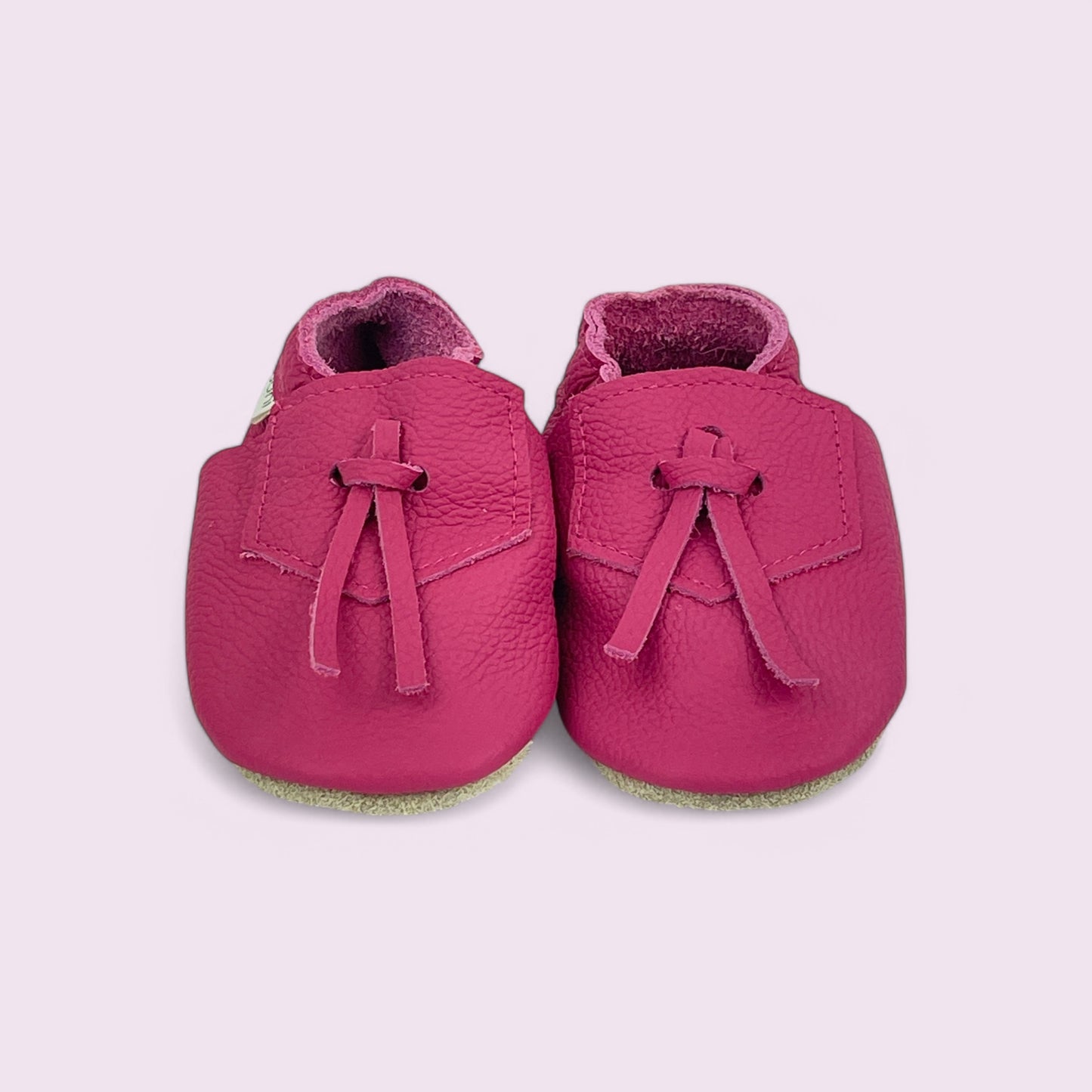 Baby Krabbelschuhe aus Leder