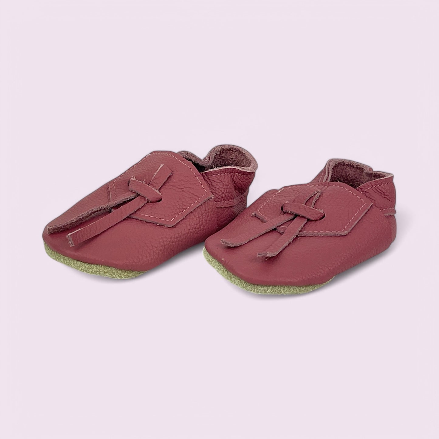 Baby Krabbelschuhe aus Leder