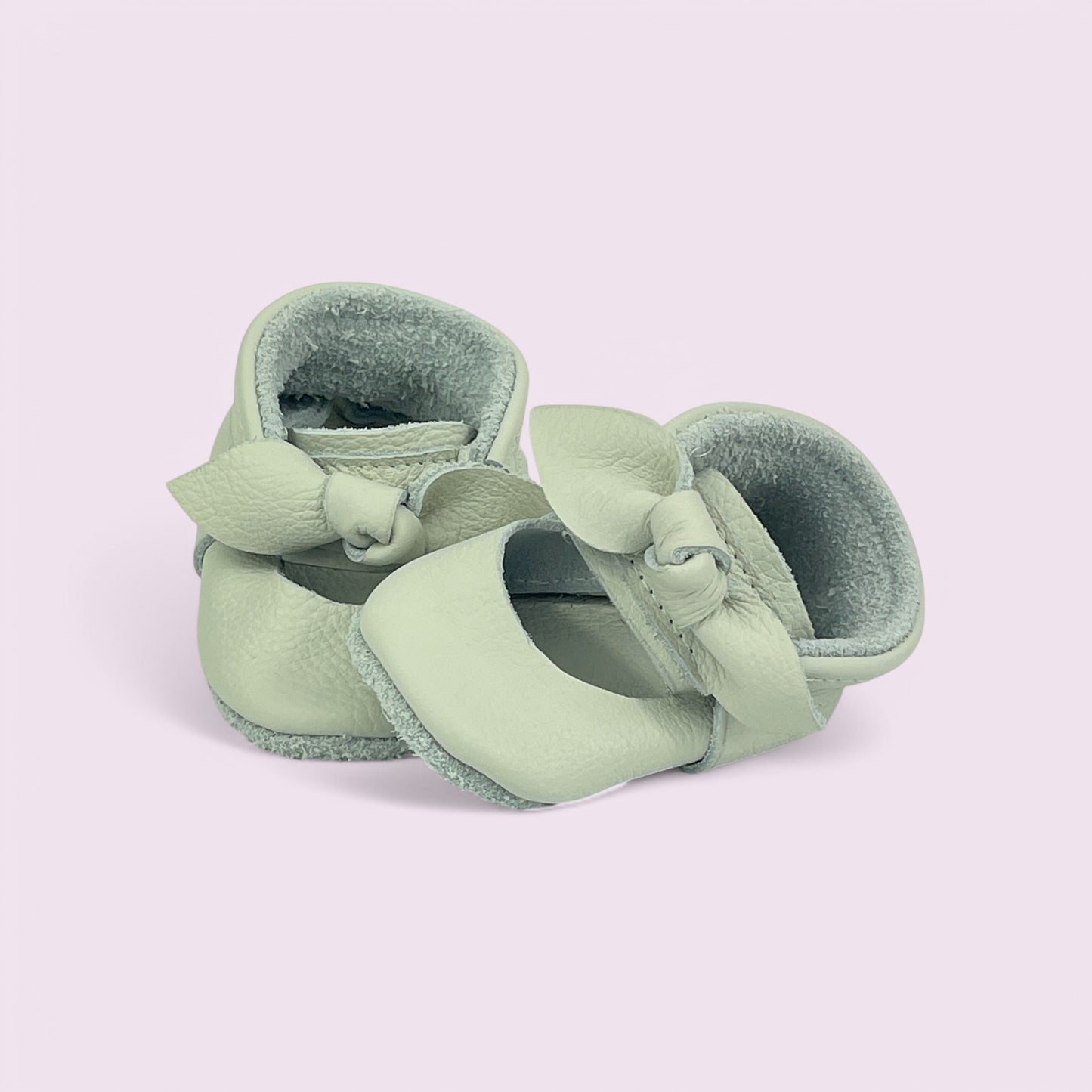 Baby Krabbelschuhe aus Leder