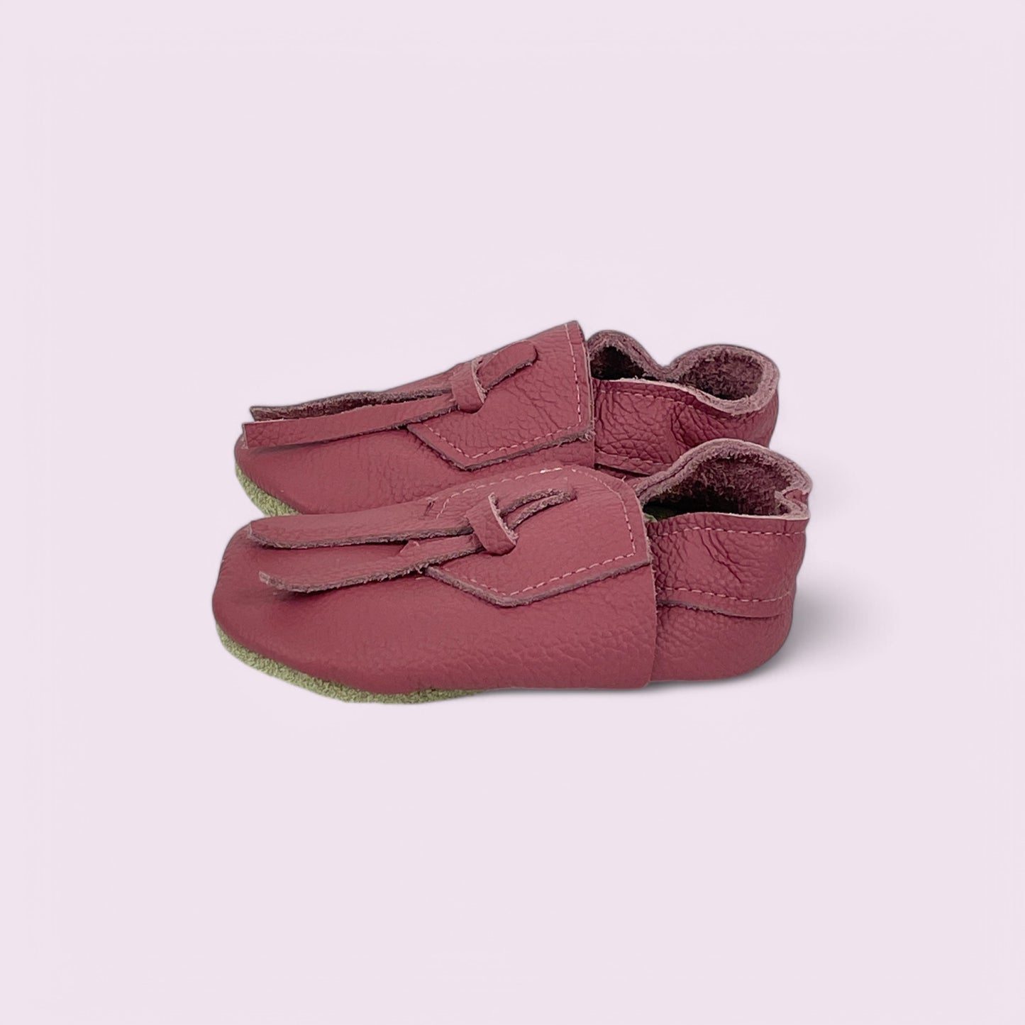 Baby Krabbelschuhe aus Leder