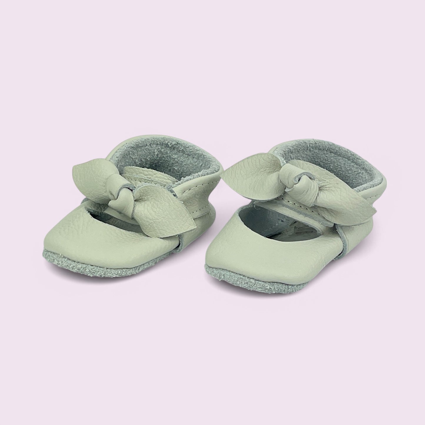 Baby Krabbelschuhe aus Leder
