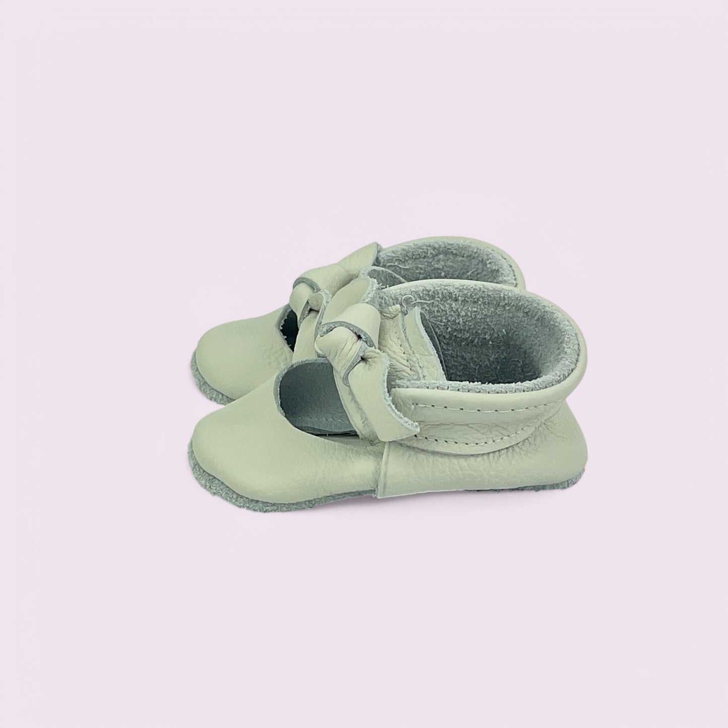 Baby Krabbelschuhe aus Leder