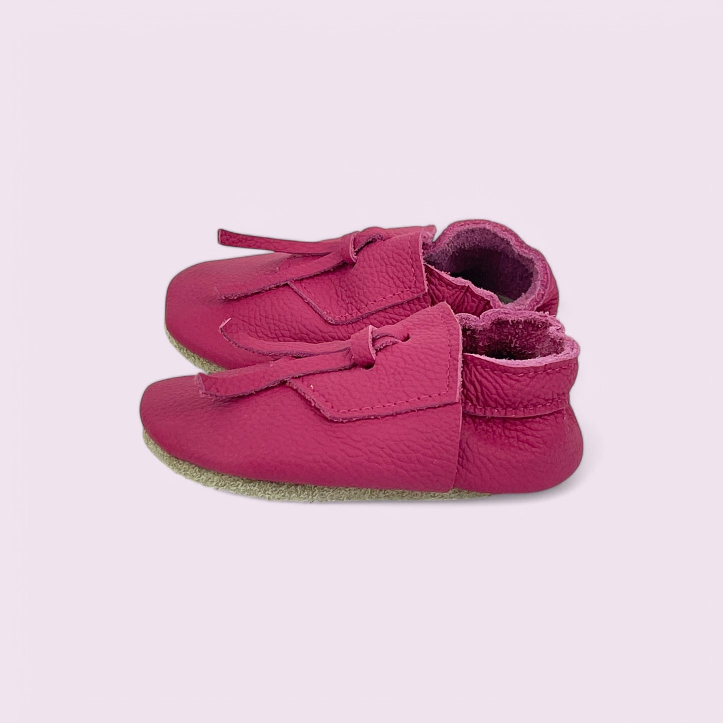 Baby Krabbelschuhe aus Leder