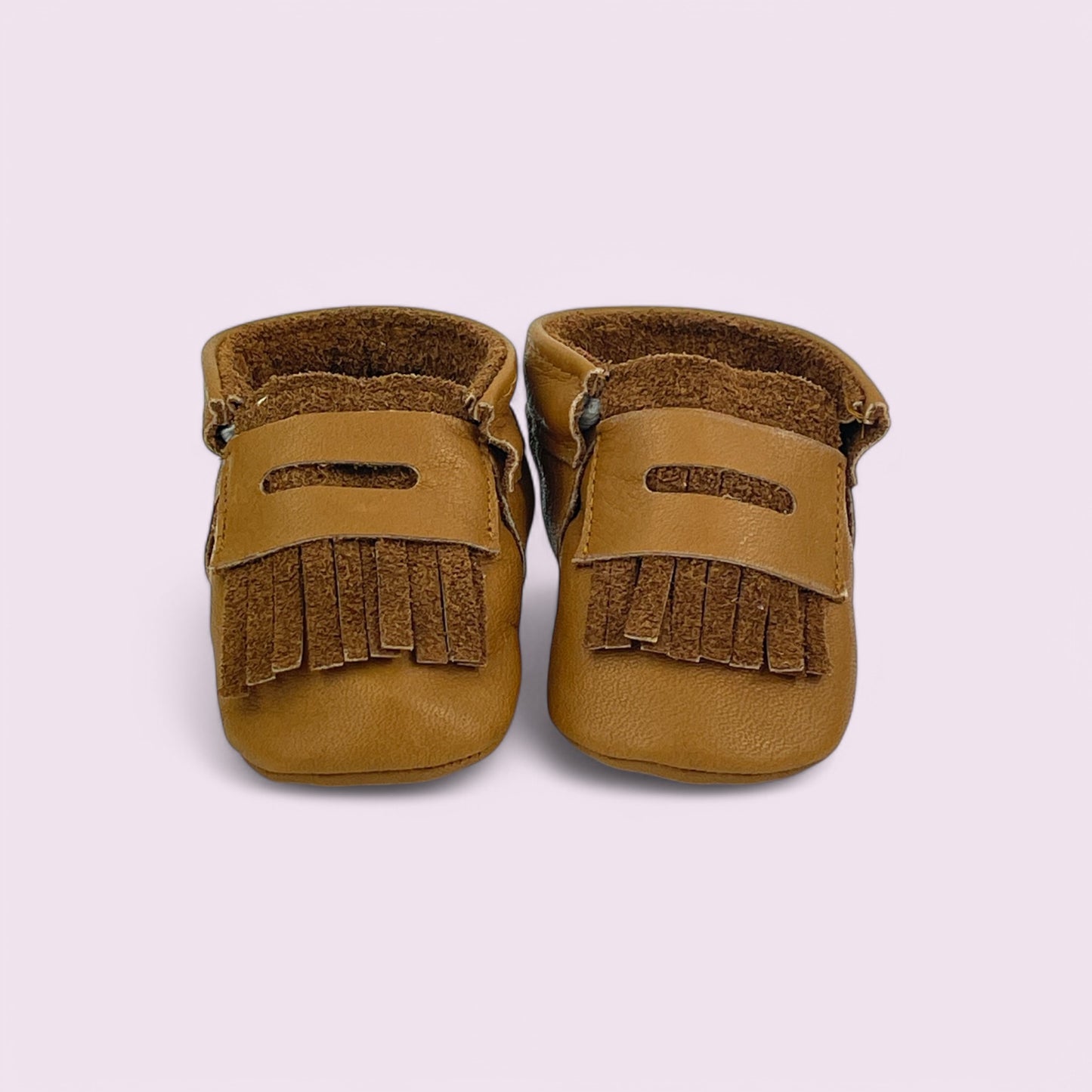 Baby Krabbelschuhe aus Leder