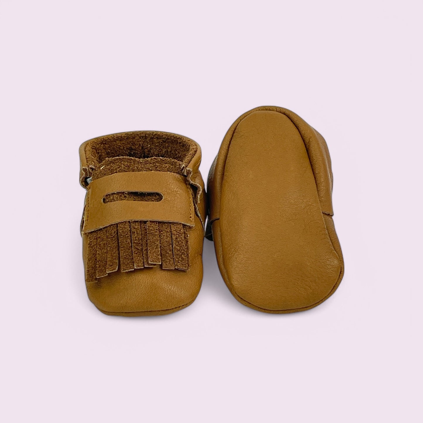 Baby Krabbelschuhe aus Leder