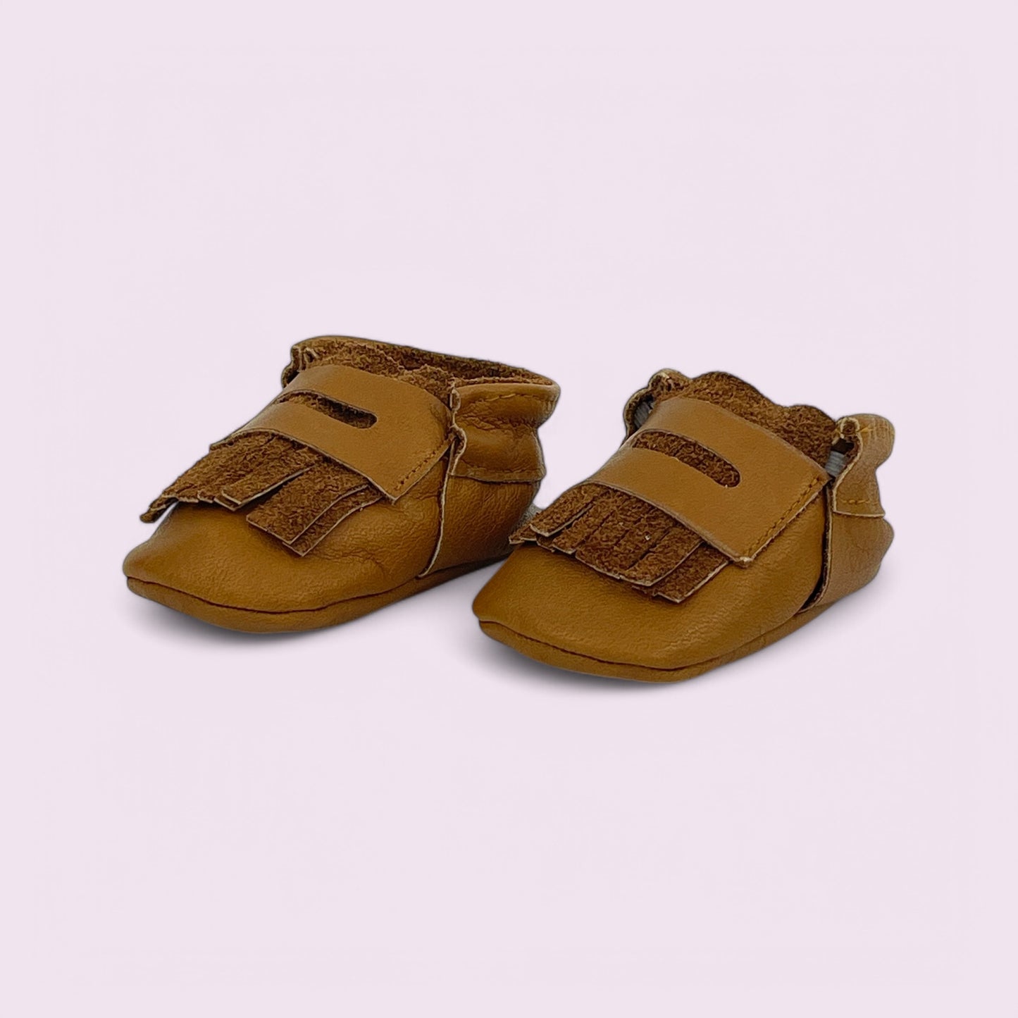 Baby Krabbelschuhe aus Leder