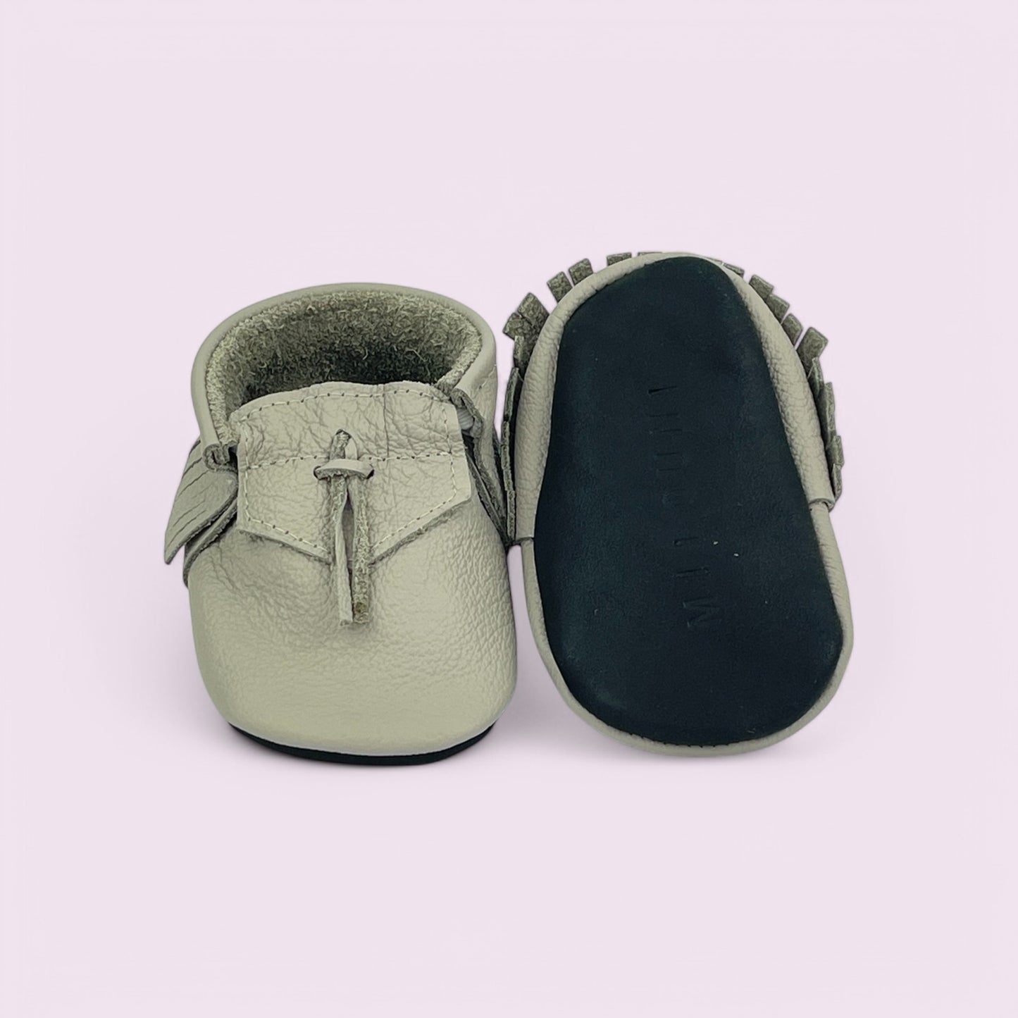 Baby Krabbelschuhe aus Leder