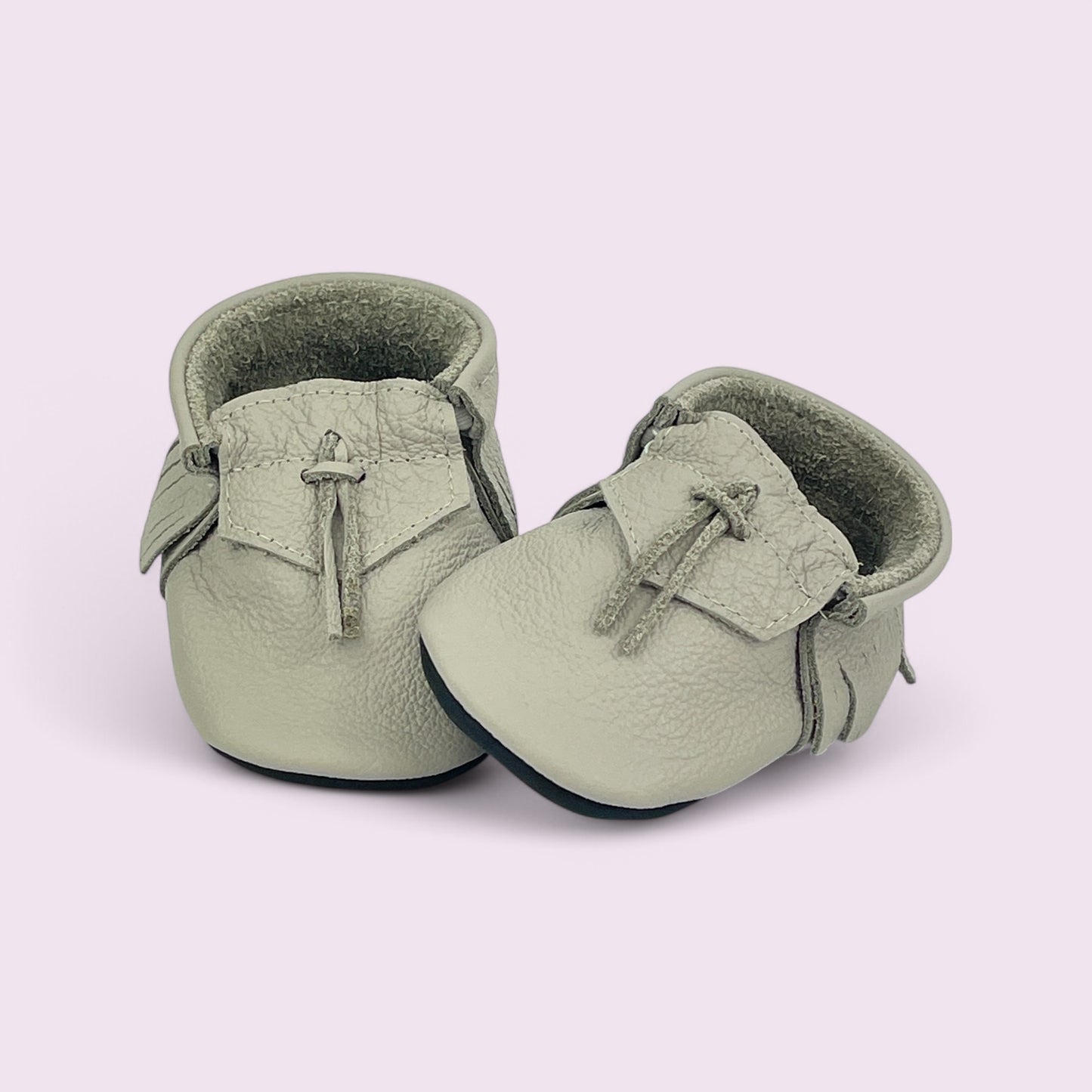 Baby Krabbelschuhe aus Leder