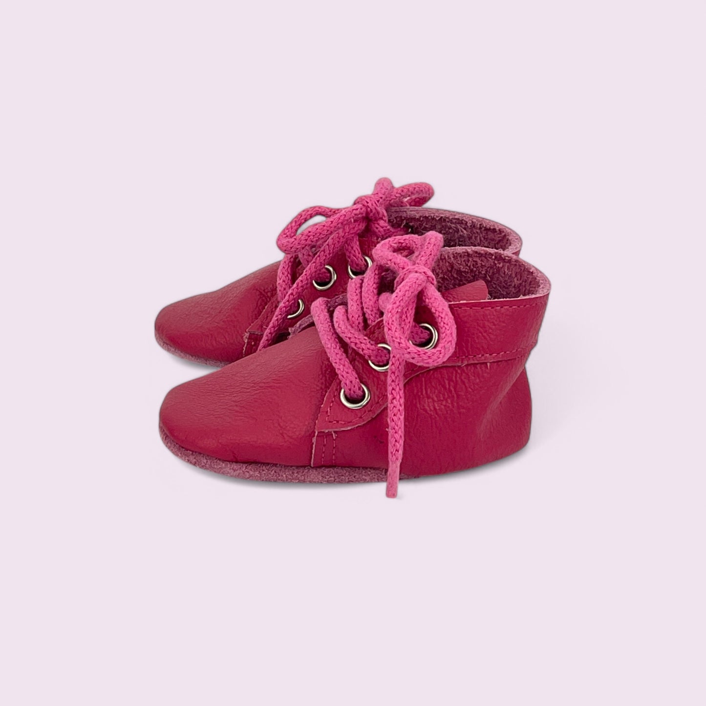 Krabbelschuhe Baby aus Leder