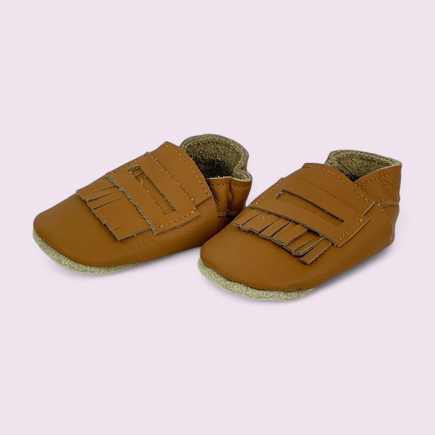 Baby Krabbelschuhe aus Leder