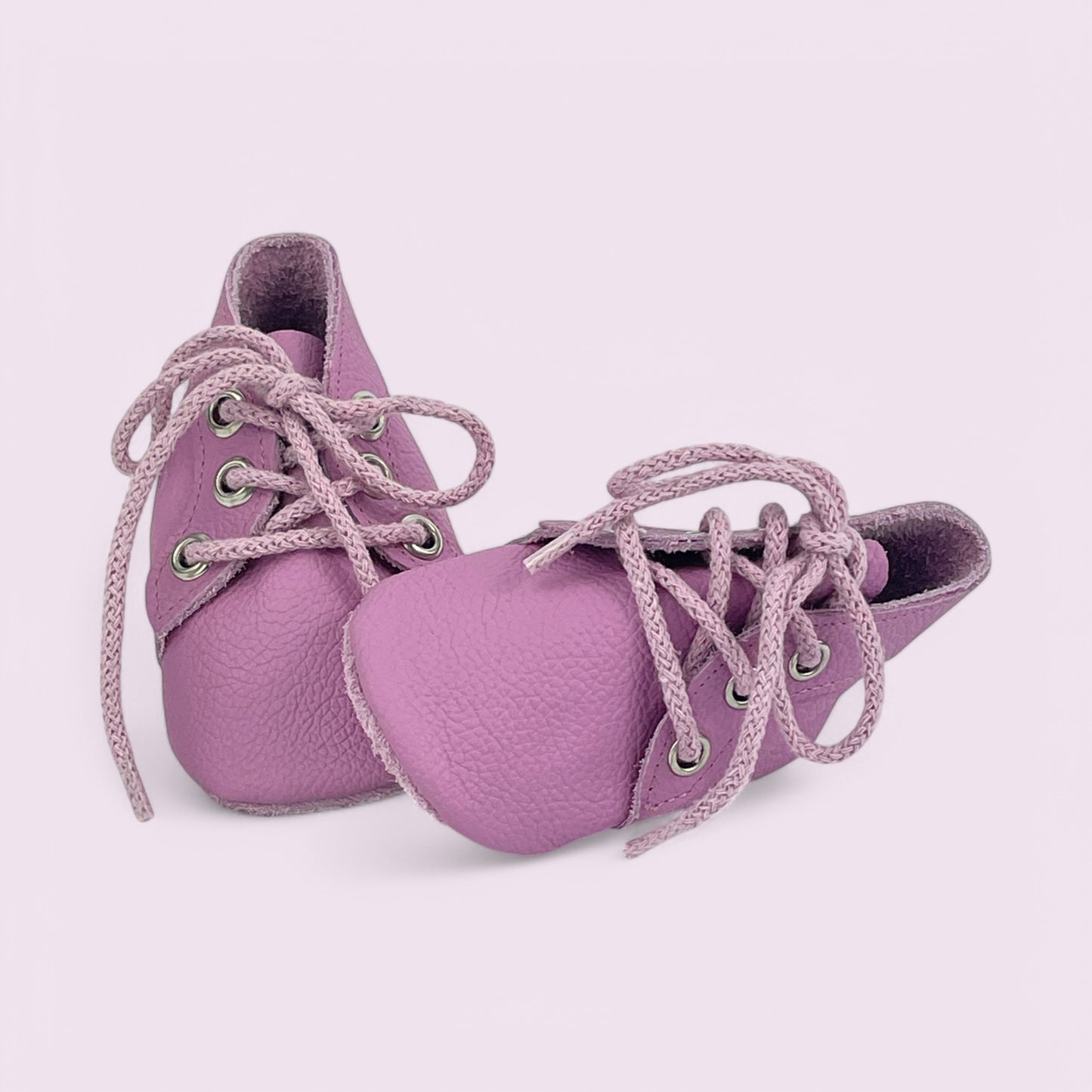 Krabbelschuhe Baby aus Leder