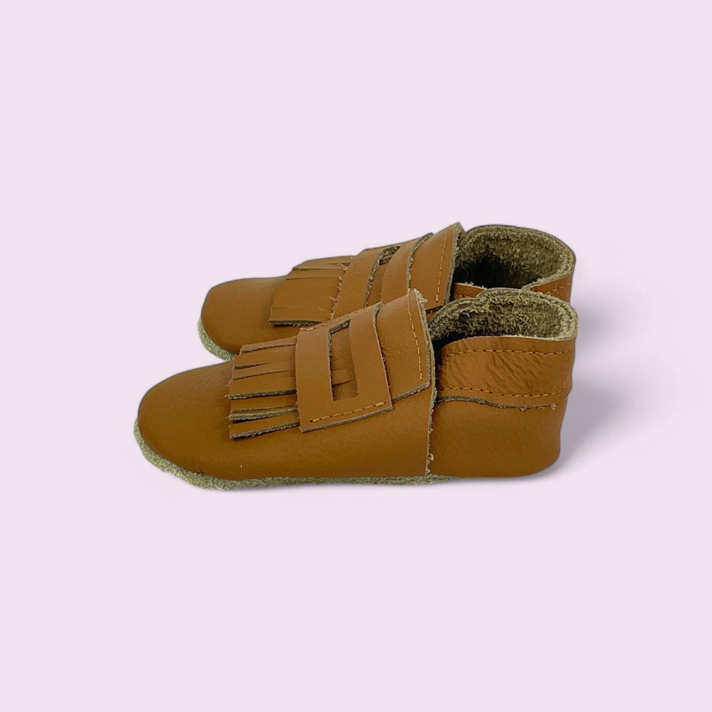 Baby Krabbelschuhe aus Leder