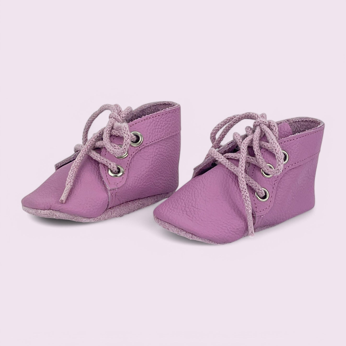 Krabbelschuhe Baby aus Leder