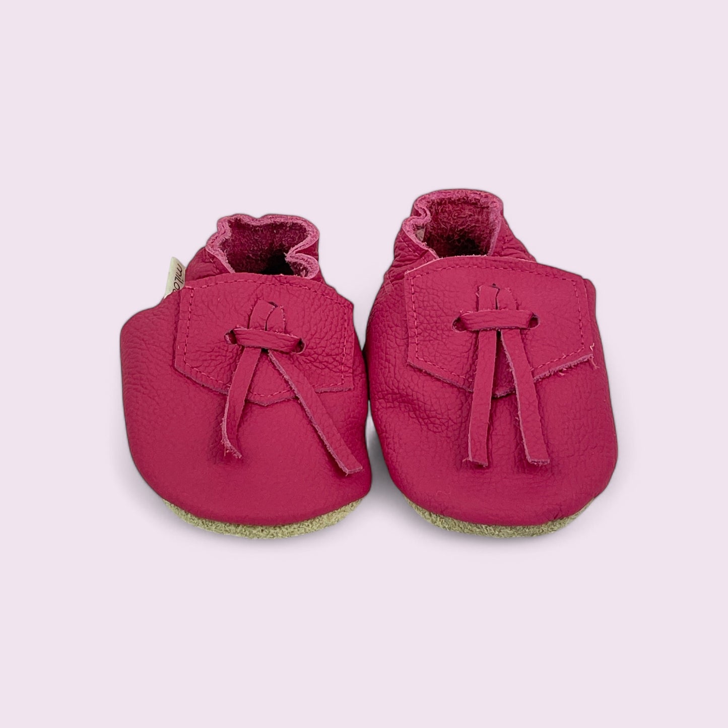 Baby Krabbelschuhe aus Leder
