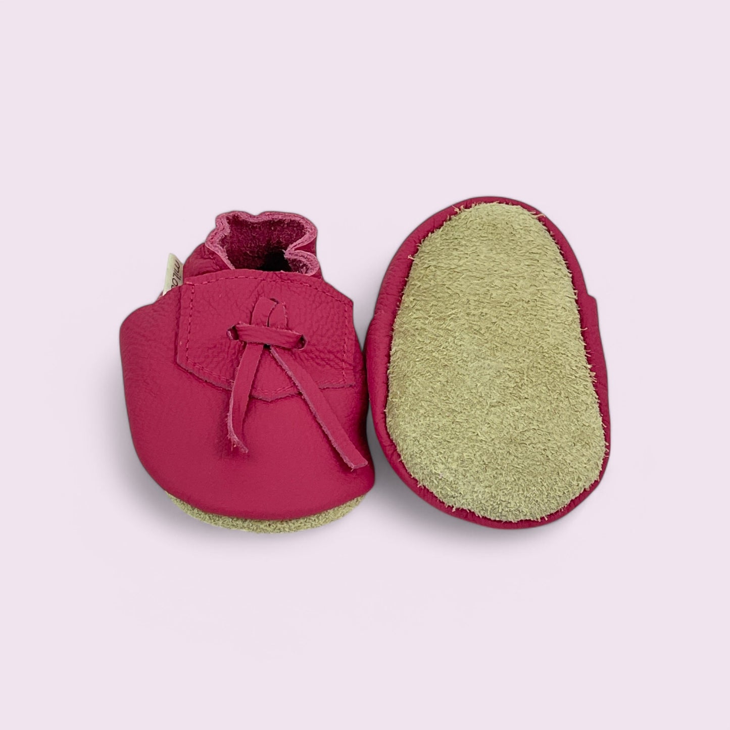 Baby Krabbelschuhe aus Leder