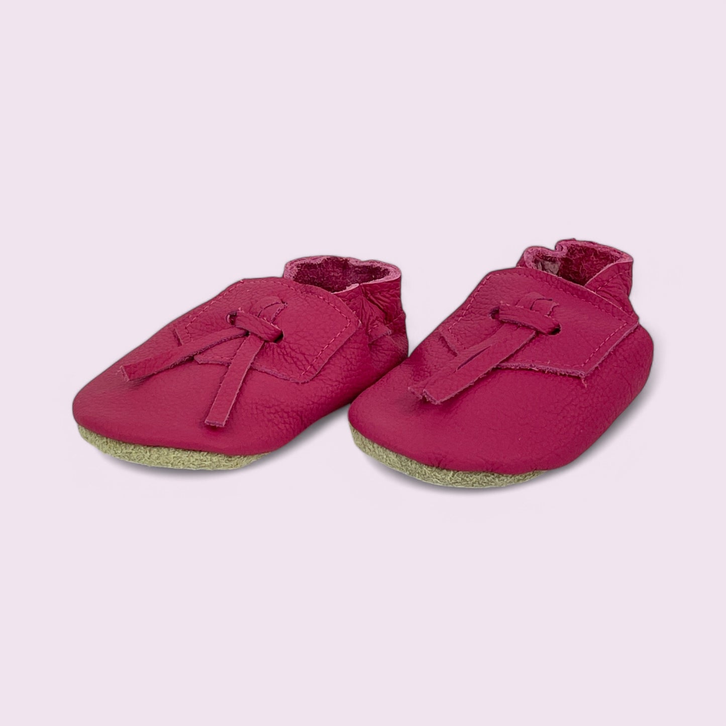 Baby Krabbelschuhe aus Leder