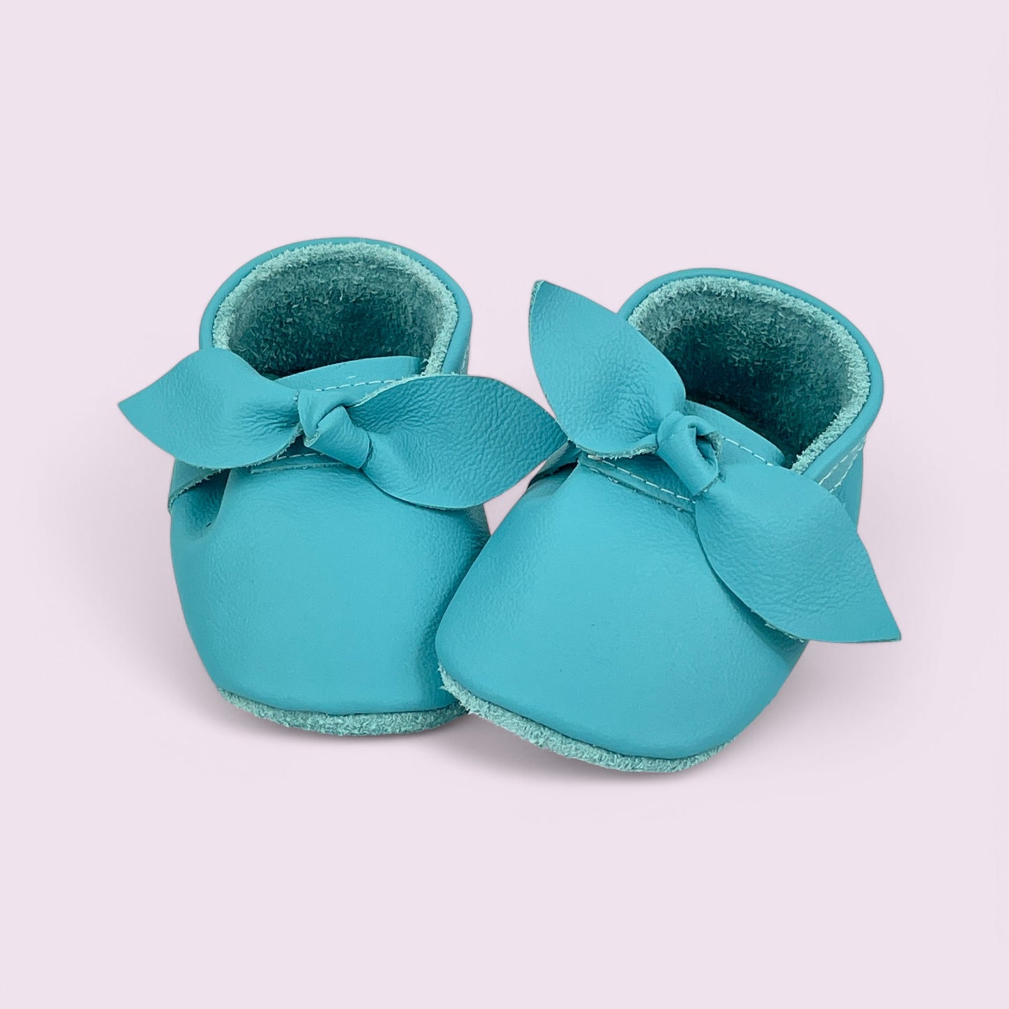 Baby Krabbelschuhe aus Leder