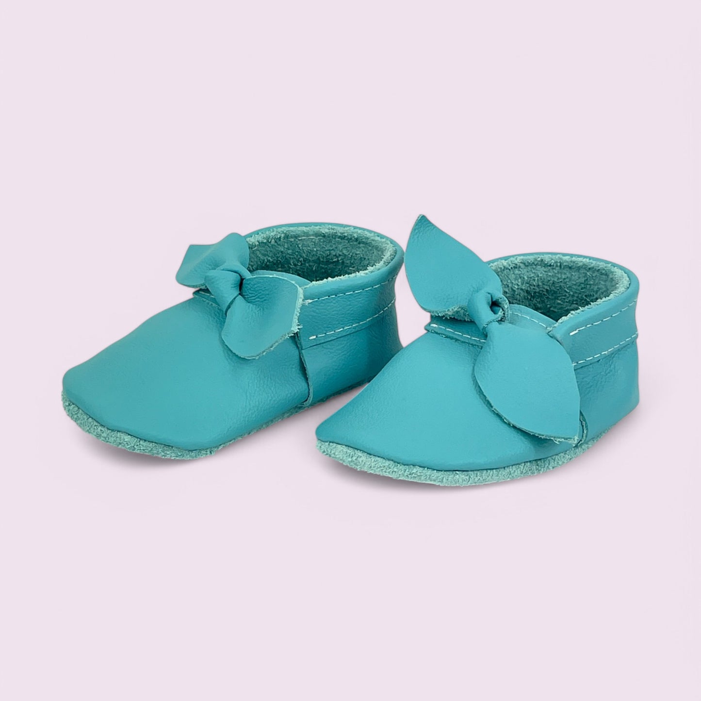 Baby Krabbelschuhe aus Leder