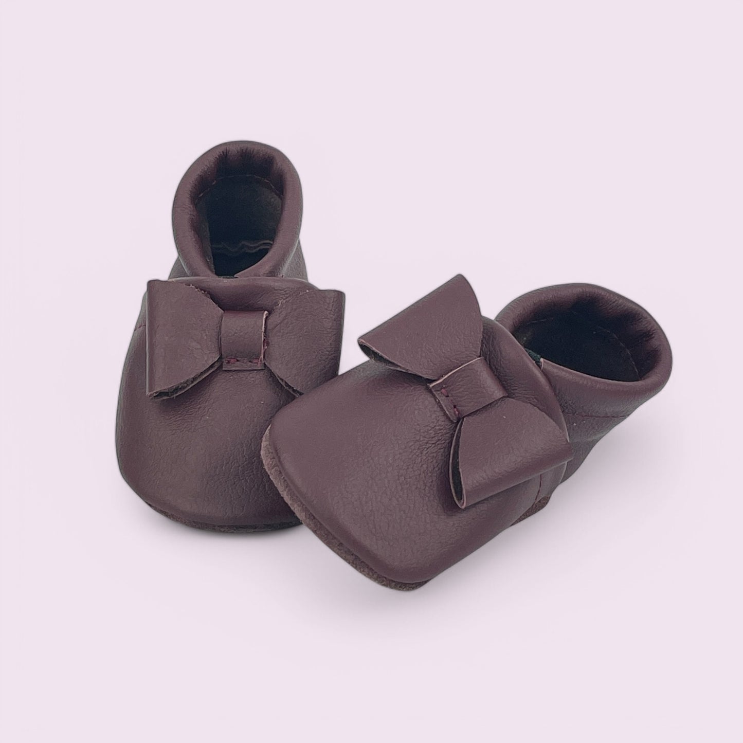 Baby Krabbelschuhe aus Leder