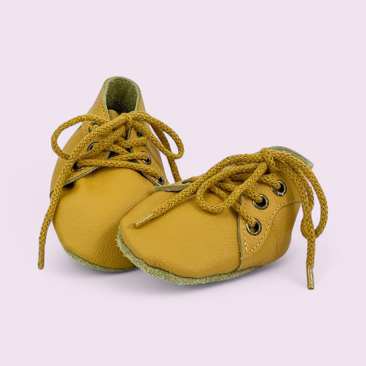 Baby Krabbelschuhe aus Leder