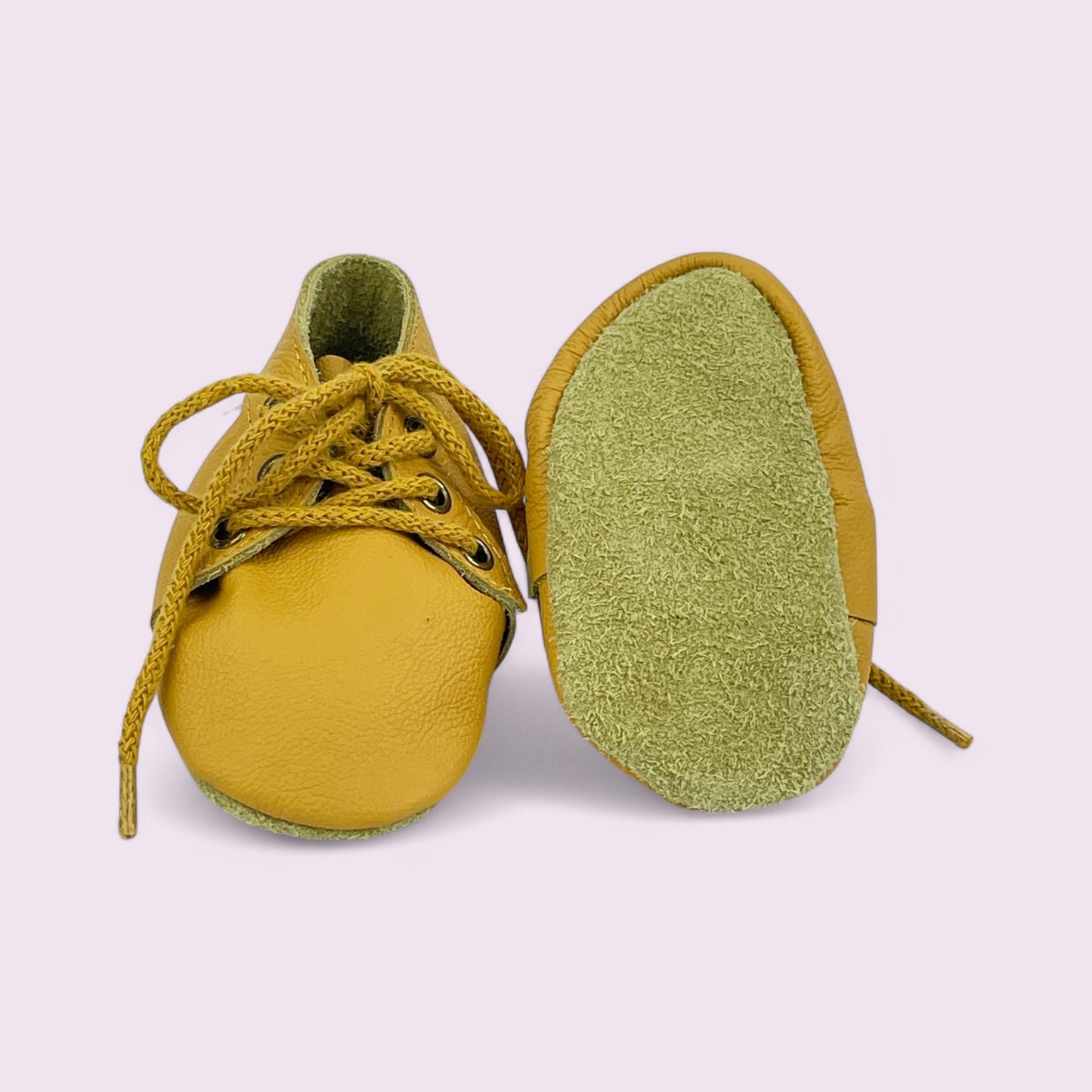 Baby Krabbelschuhe aus Leder