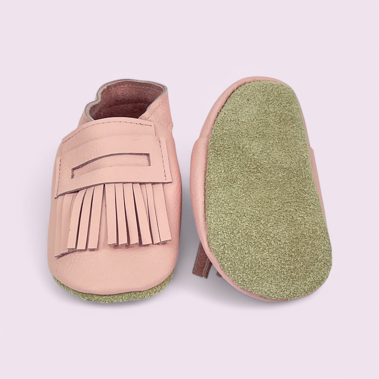 Lauflernschuhe Baby - Mokassins / Rosa - 24/25