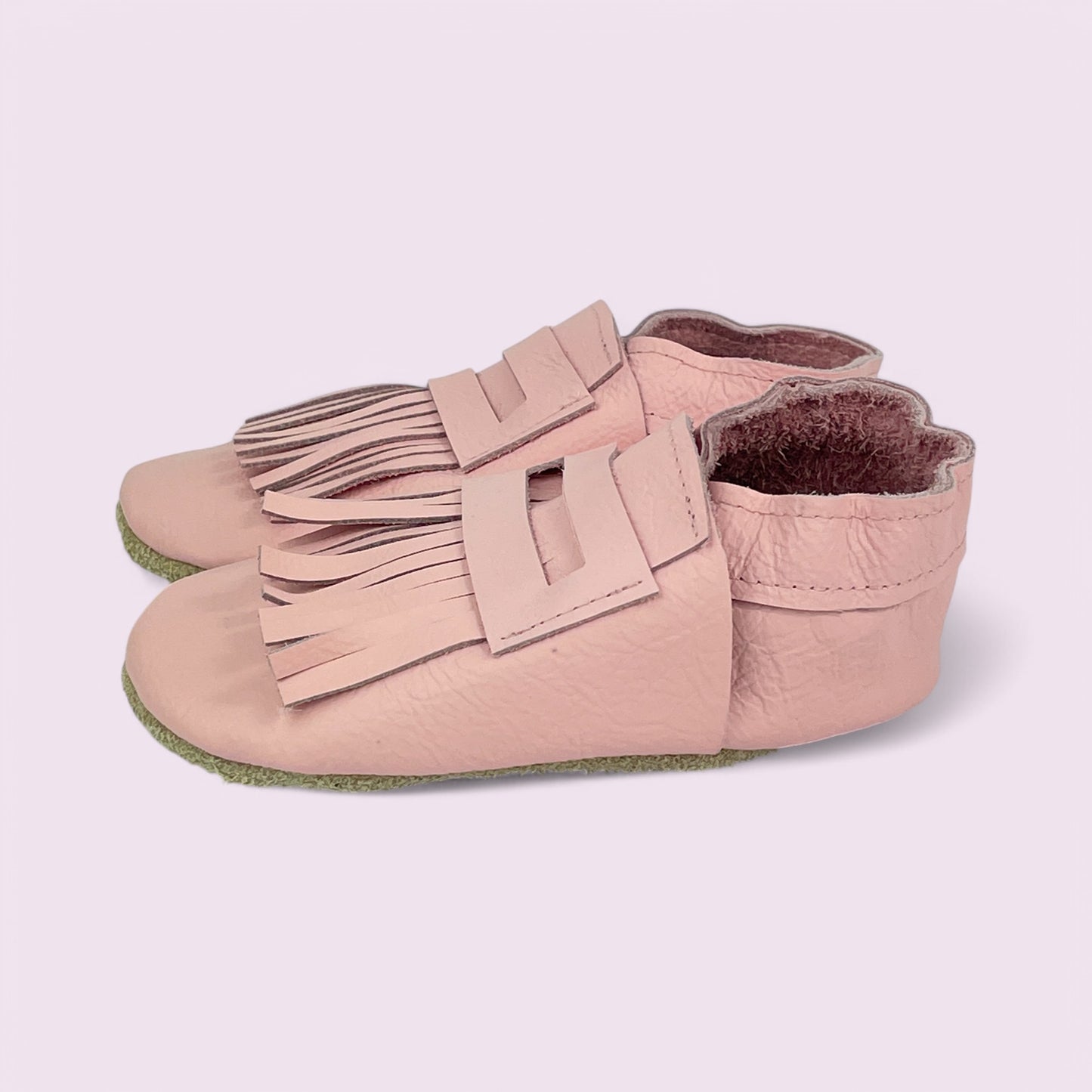 Lauflernschuhe Baby - Mokassins / Rosa - 24/25