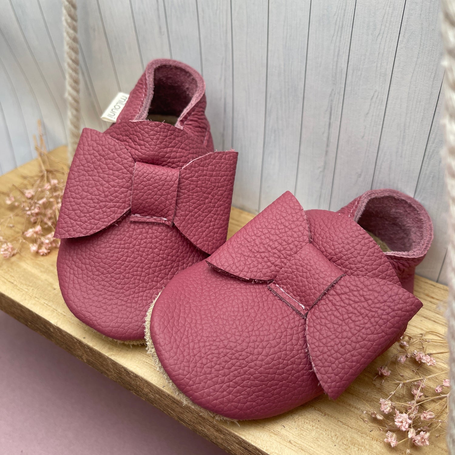 Lauflernschuhe aus Leder