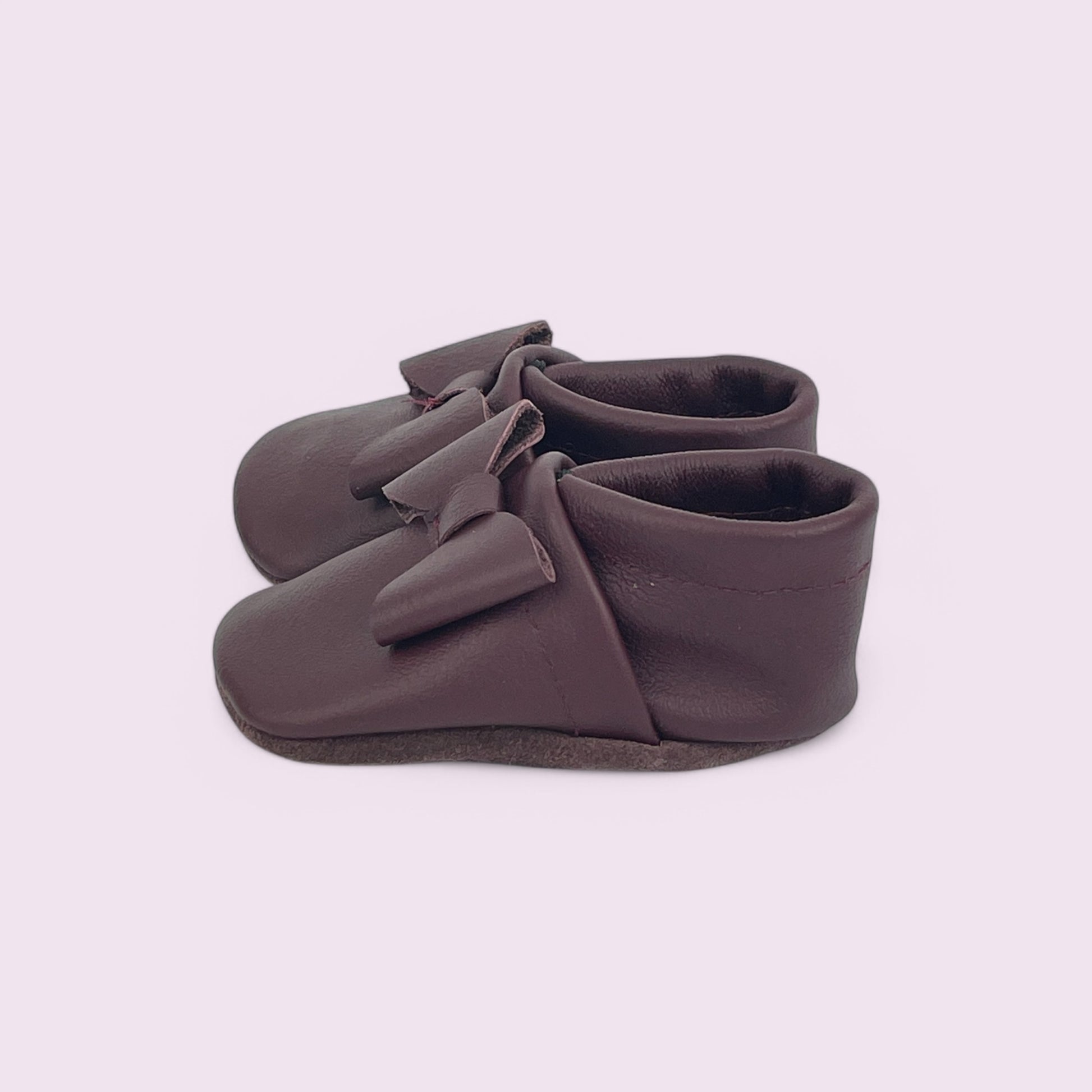 Baby Krabbelschuhe aus Leder