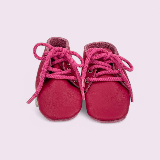 Krabbelschuhe Baby aus Leder
