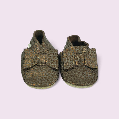 Baby Krabbelschuhe aus Leder