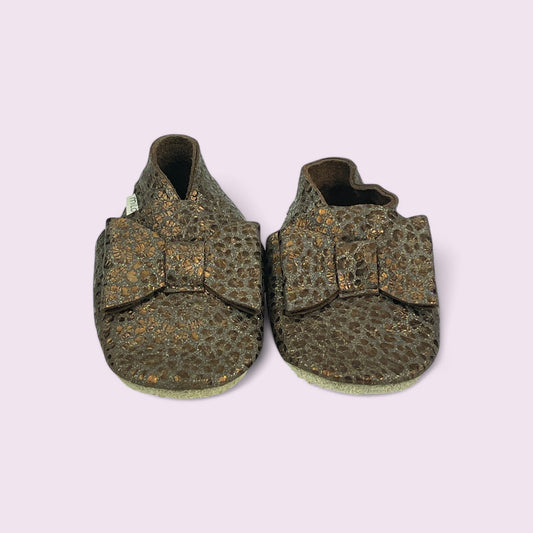 Baby Krabbelschuhe aus Leder