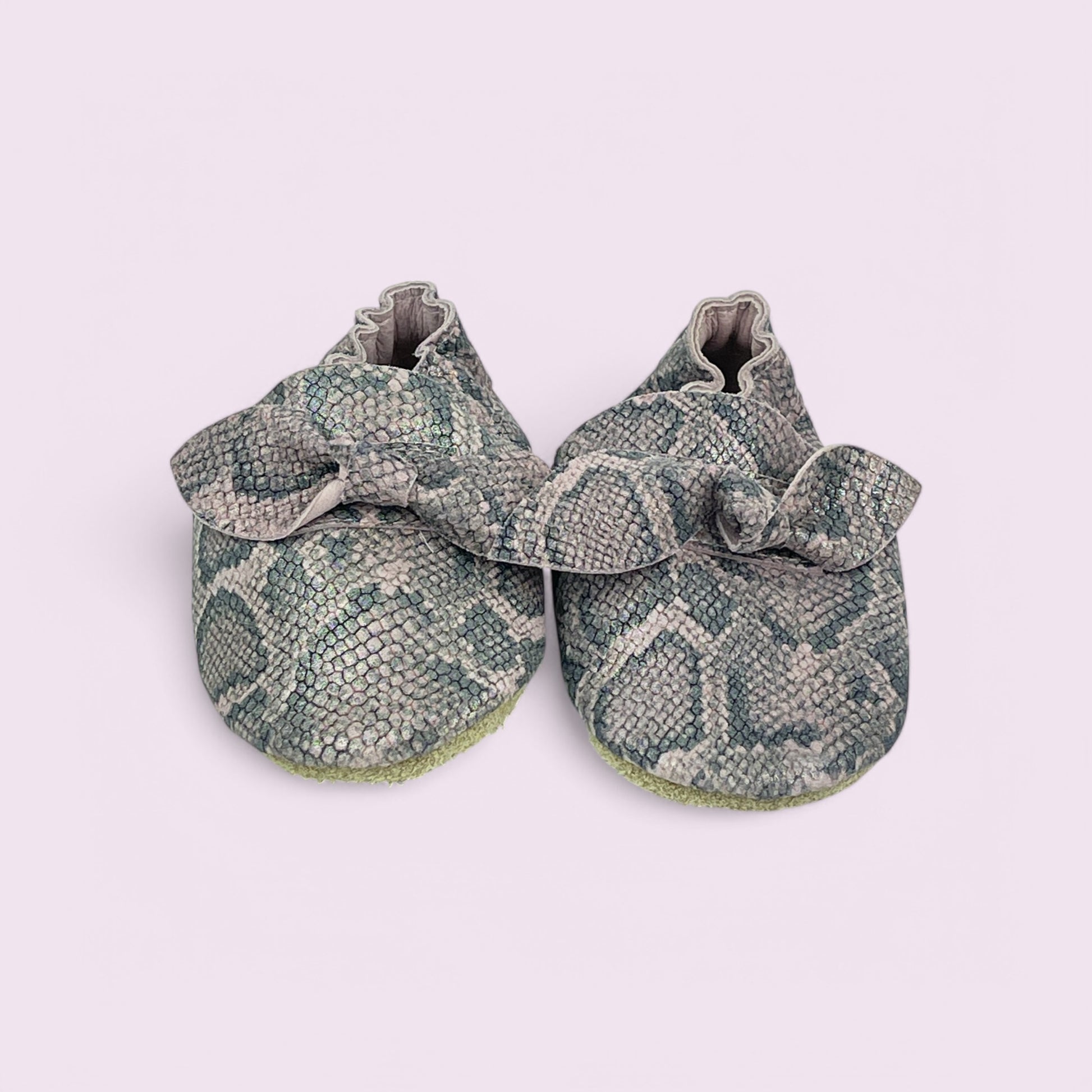 Baby Krabbelschuhe aus Leder