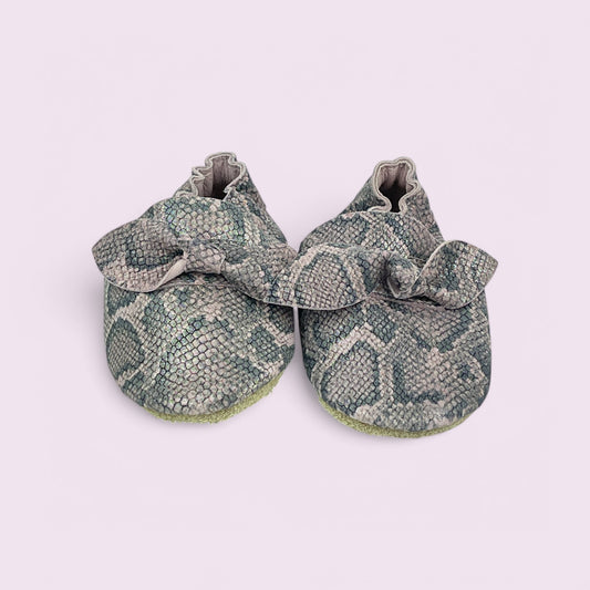 Baby Krabbelschuhe aus Leder