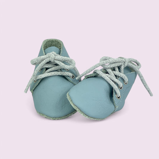 Krabbelschuhe Baby aus Leder