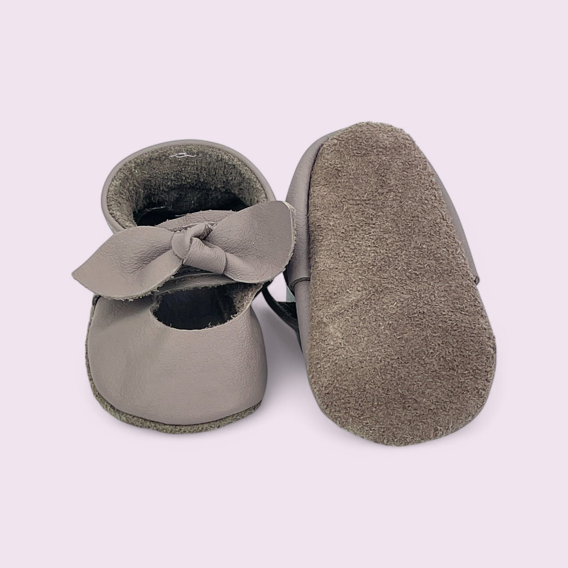 Baby Krabbelschuhe aus Leder