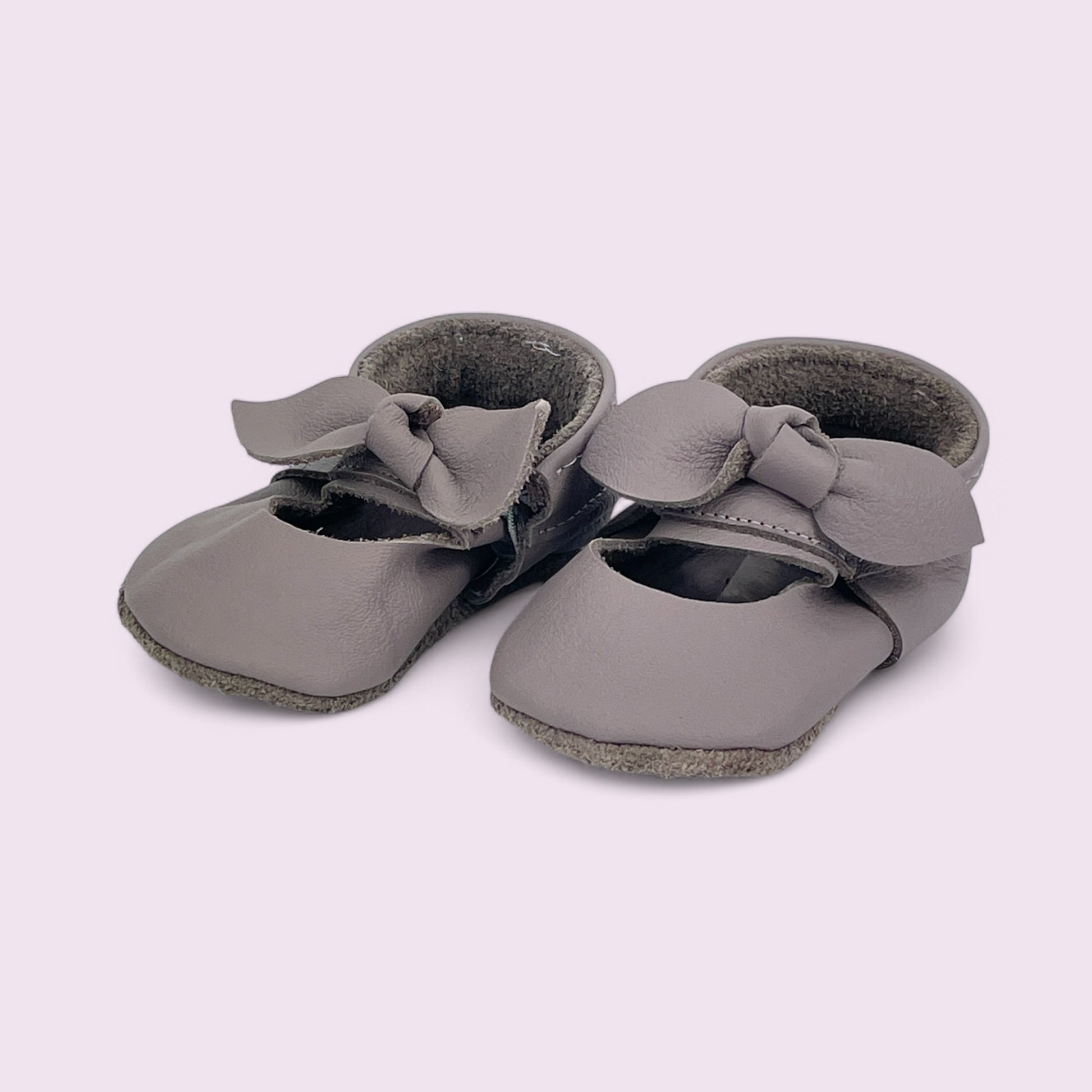 Baby Krabbelschuhe aus Leder