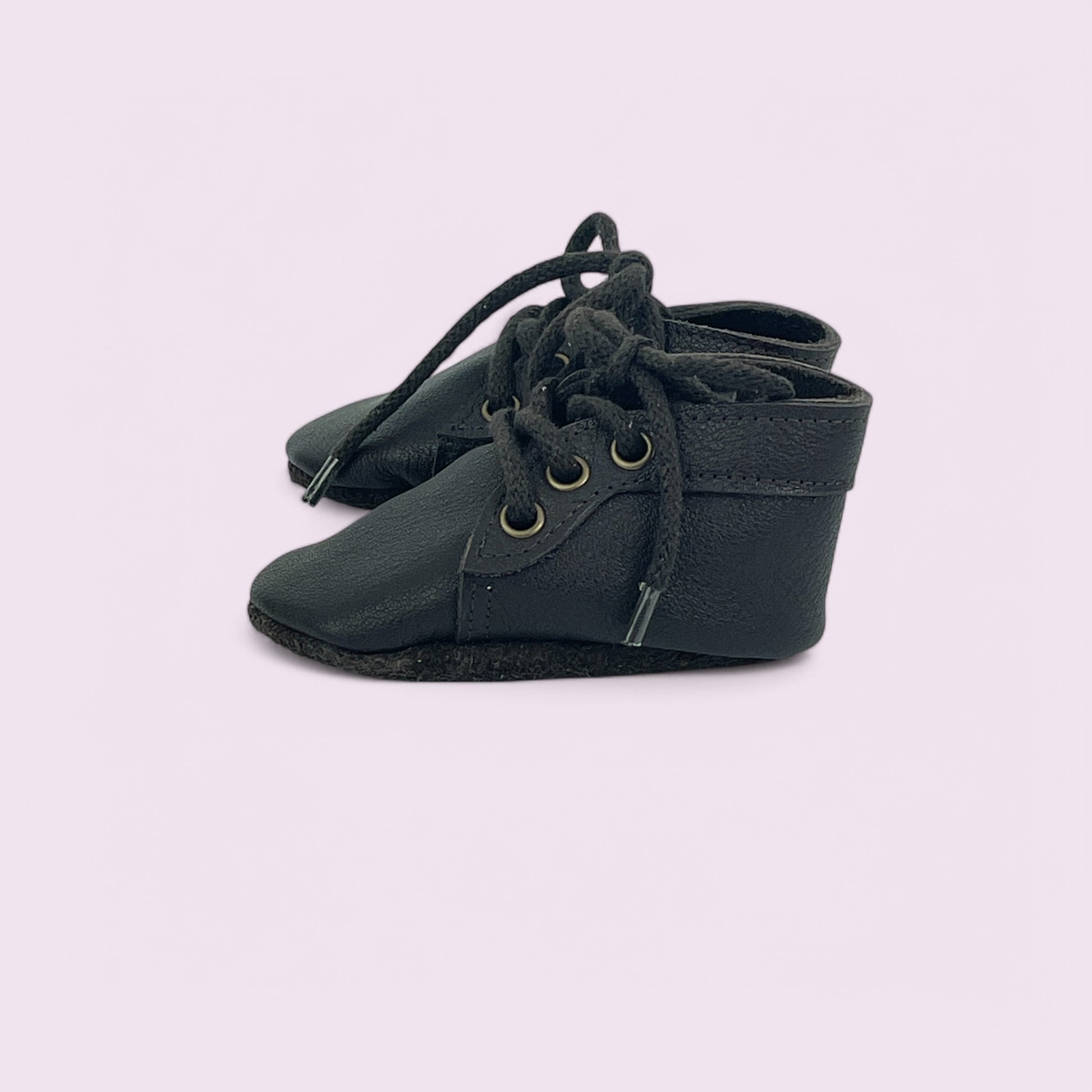 Baby Krabbelschuhe aus Leder