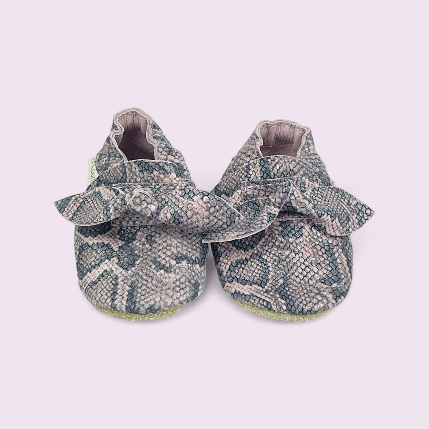 Baby Krabbelschuhe aus Leder