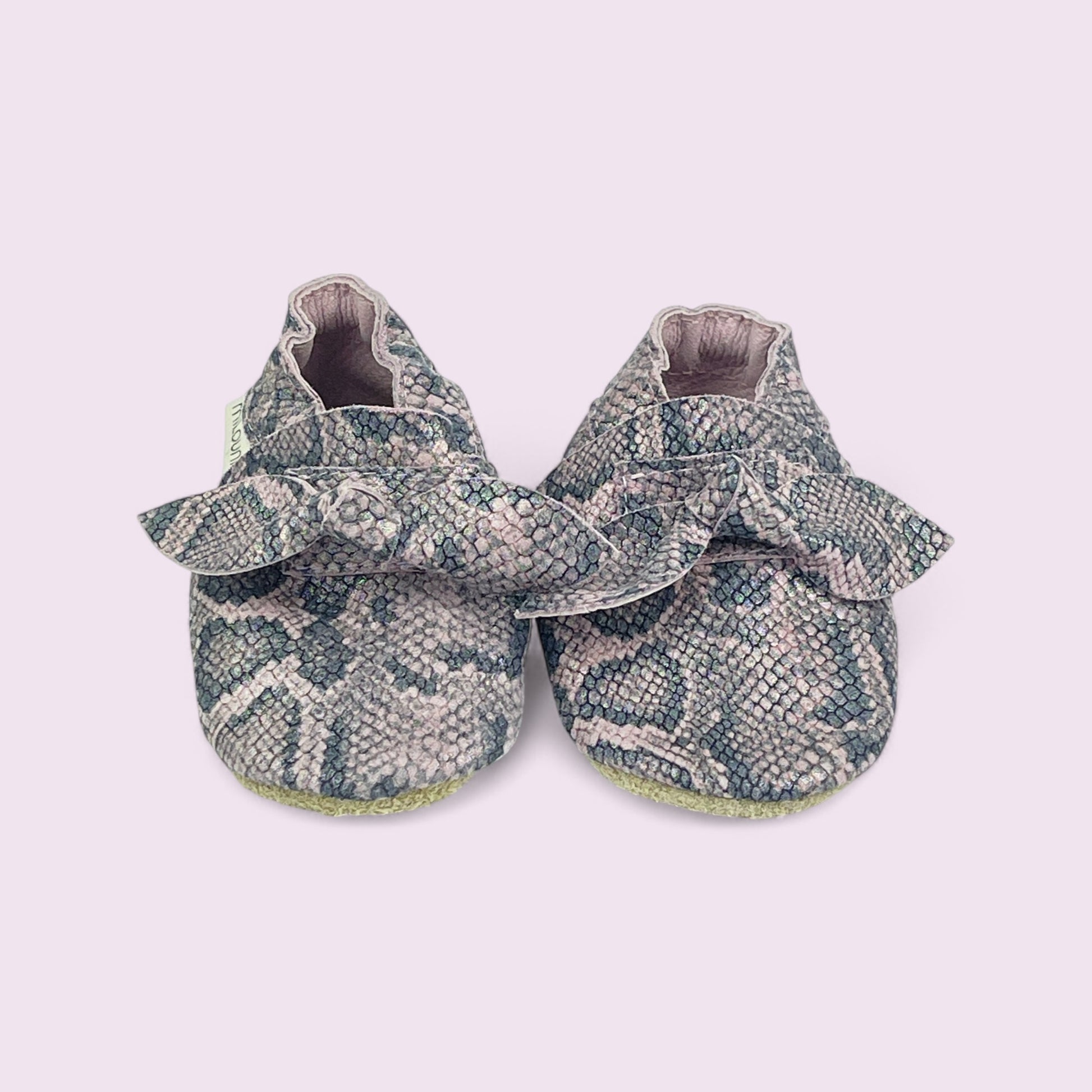 Baby Krabbelschuhe aus Leder