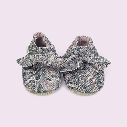 Baby Krabbelschuhe aus Leder
