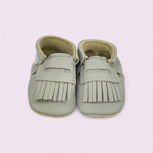 Baby Krabbelschuhe aus Leder