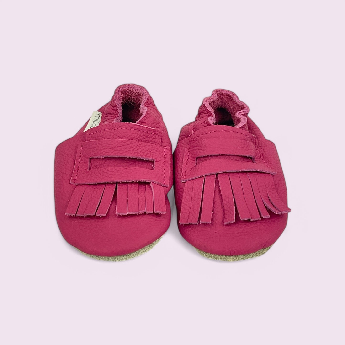 Baby Krabbelschuhe aus Leder