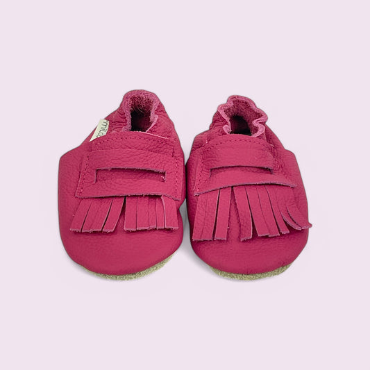 Baby Krabbelschuhe aus Leder