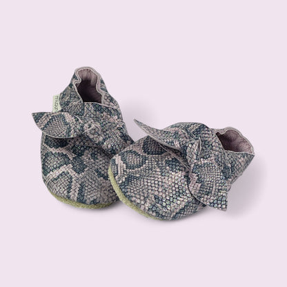 Baby Krabbelschuhe aus Leder