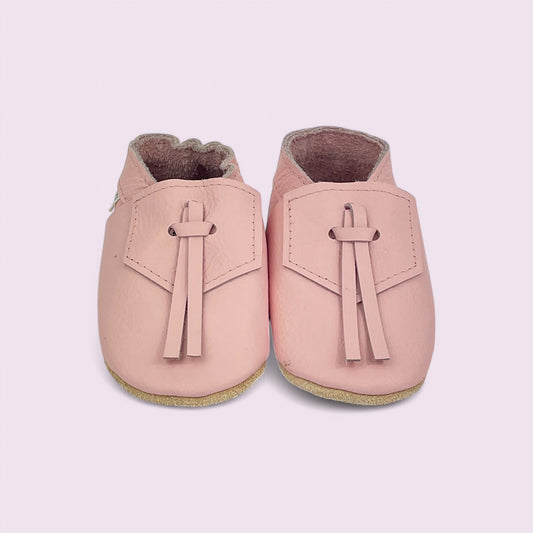 Baby Krabbelschuhe aus Leder
